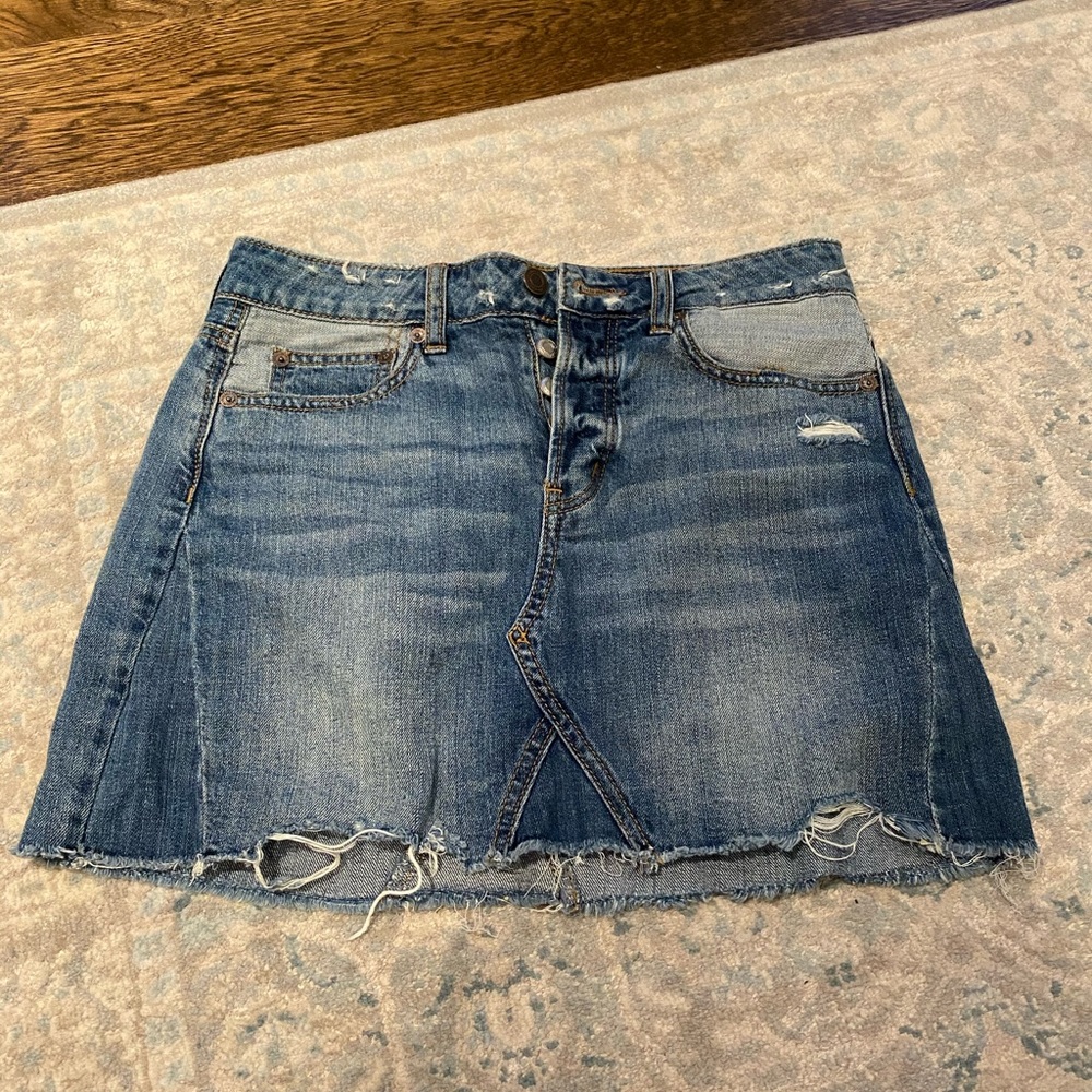 AE Jean Mini Skirt